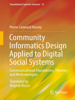 cover image of Community Informatics Design Applied to Digital Social Systems